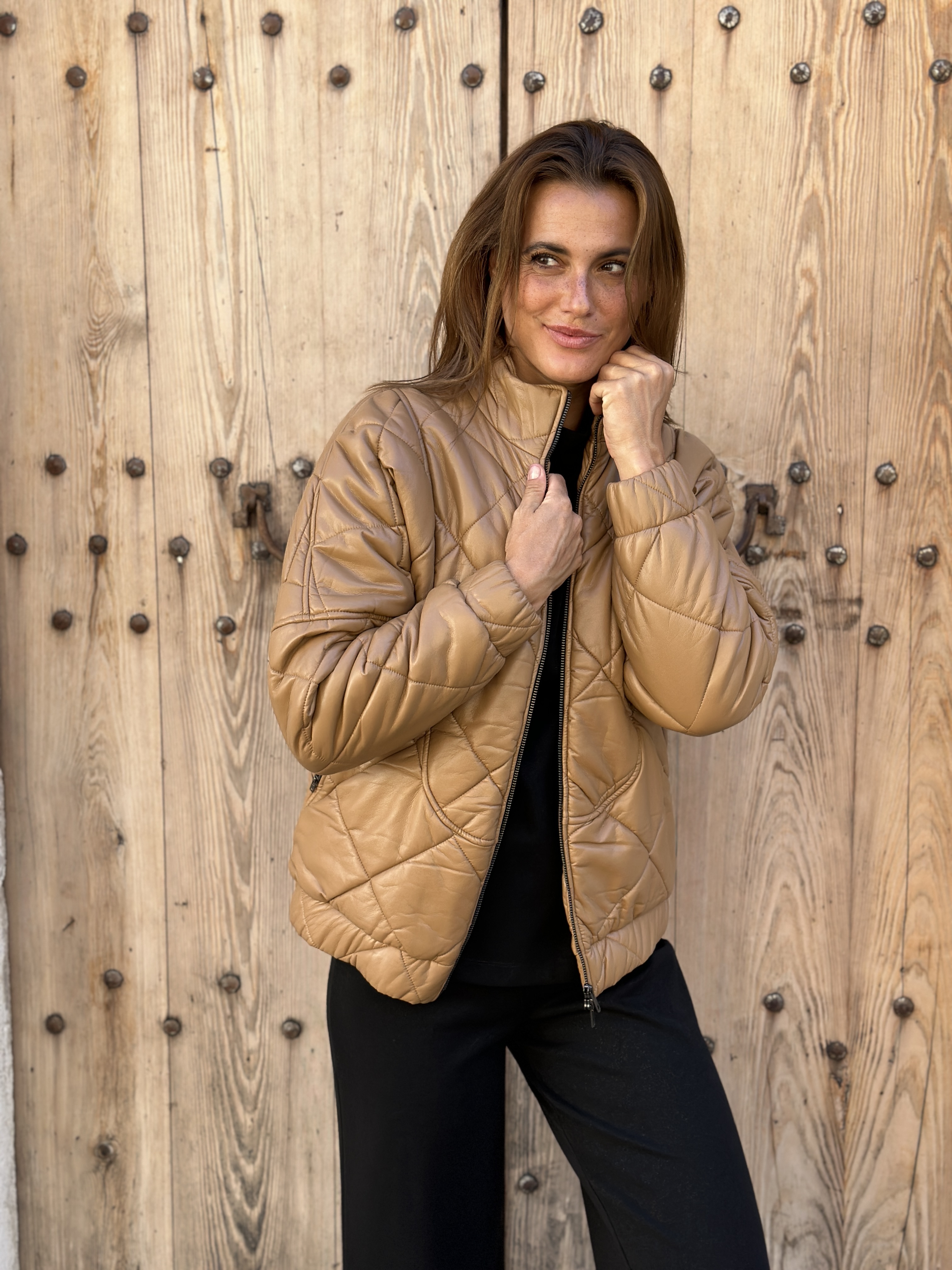 JACKET FIERCE CHESTNUT