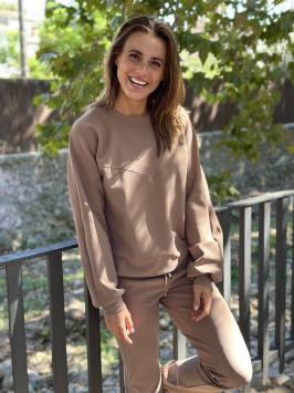 SWEATSHIRT DUFFY DUO CEMENT