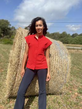 BLOUSE ENDLESS ROUGE