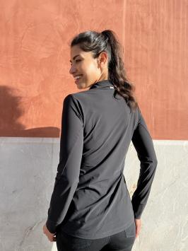 BLOUSE PETITE BLACK