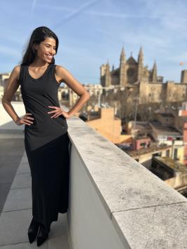 DRESS TROPEZIENE BLACK